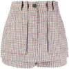 ( Neue Saison ) Maje Karierte Shorts Mit Hohem Bund BLUE BEIGE 1 ( Neue Saison ) Maje Karierte Shorts Mit Hohem Bund BLUE BEIGE -Outlet MAJE Store 17559350 36756121 600
