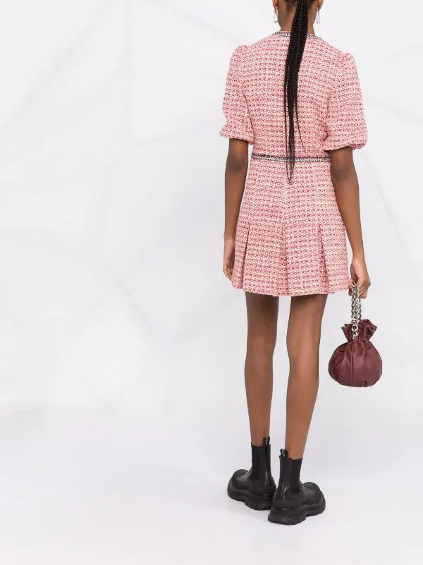 ( Exklusiv ) Maje Renetia Minikleid PINK RED 8 ( Exklusiv ) Maje Renetia Minikleid PINK RED – Bild 6