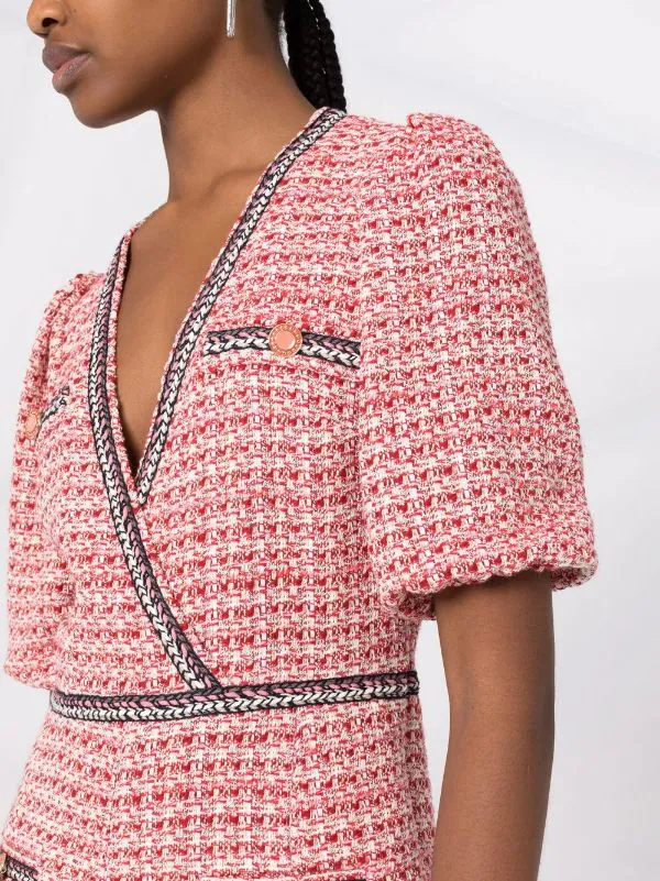 ( Exklusiv ) Maje Renetia Minikleid PINK RED 5 ( Exklusiv ) Maje Renetia Minikleid PINK RED – Bild 3