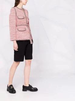 ( Exklusiv ) Maje ROSE / ROUGE Jacke Mit Tweed-Styles Damen 11 ( Exklusiv ) Maje ROSE / ROUGE Jacke Mit Tweed-Styles Damen -Outlet MAJE Store 17559375 37683917 600