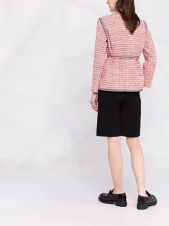 ( Exklusiv ) Maje ROSE / ROUGE Jacke Mit Tweed-Styles Damen 13 ( Exklusiv ) Maje ROSE / ROUGE Jacke Mit Tweed-Styles Damen -Outlet MAJE Store 17559375 37685454 600