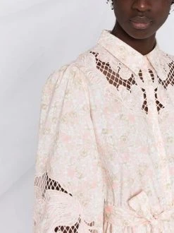 ( Neue Saison ) Maje PINK FLOWER Rebelia Minikleid Damen 12 ( Neue Saison ) Maje PINK FLOWER Rebelia Minikleid Damen -Outlet MAJE Store 17559378 36757633 600