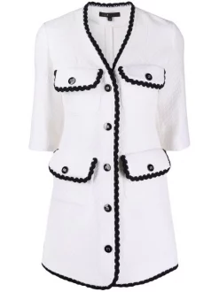 ( Neue Saison ) Maje Ritosio Minikleid Mit Styles Damen