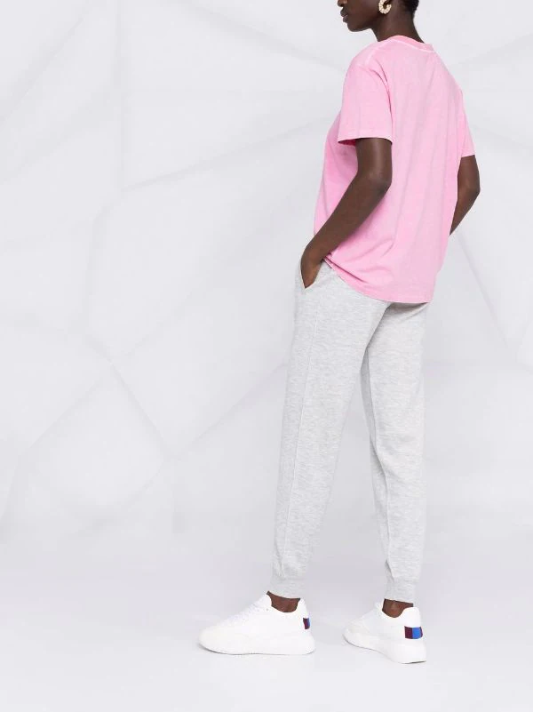 ( Neue Saison ) Maje GREY Tapered-Jogginghose Mit Hohem Bund Damen 6 ( Neue Saison ) Maje GREY Tapered-Jogginghose Mit Hohem Bund Damen – Bild 4