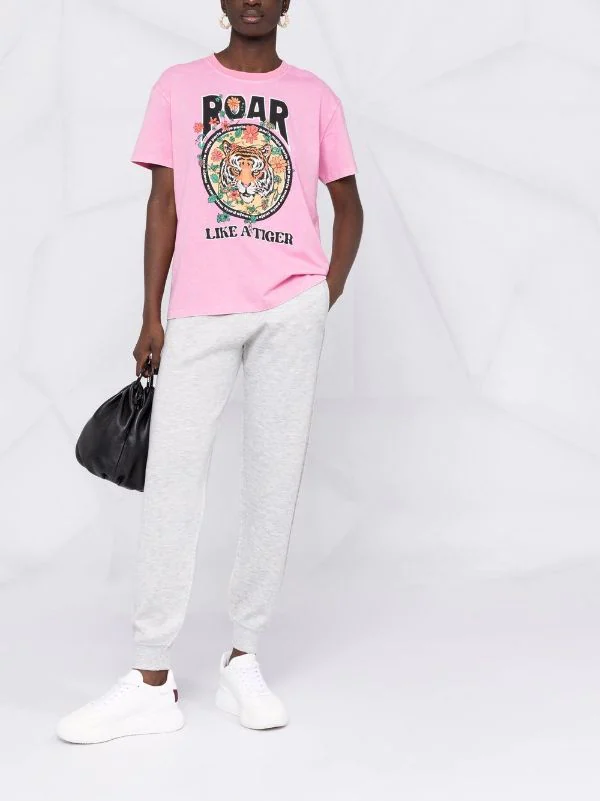 ( Neue Saison ) Maje GREY Tapered-Jogginghose Mit Hohem Bund Damen 4 ( Neue Saison ) Maje GREY Tapered-Jogginghose Mit Hohem Bund Damen – Bild 2