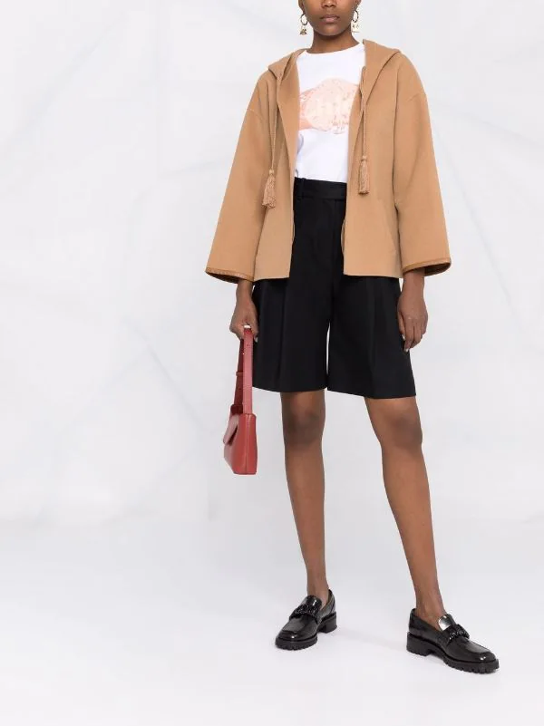 ( Neue Saison ) Maje Jacke Mit Kapuze Damen 4 ( Neue Saison ) Maje Jacke Mit Kapuze Damen – Bild 2