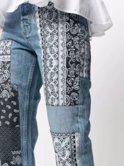 ( Neue Saison ) Maje Jeans Mit Bandana-Patch Damen 11 ( Neue Saison ) Maje Jeans Mit Bandana-Patch Damen -Outlet MAJE Store 17560022 38735389 600