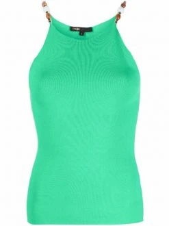 ( Neue Saison ) Maje Tanktop Mit Perlenträgern Damen