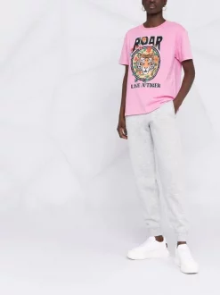 ( Exklusiv ) Maje Pink T-Shirt Mit Grafischem Print Damen 11 ( Exklusiv ) Maje Pink T-Shirt Mit Grafischem Print Damen -Outlet MAJE Store 17560025 36756307 600