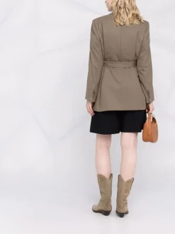 ( Neue Saison ) Maje Blazer Mit Bindegürtel Damen 11 ( Neue Saison ) Maje Blazer Mit Bindegürtel Damen -Outlet MAJE Store 17560038 37697600 600