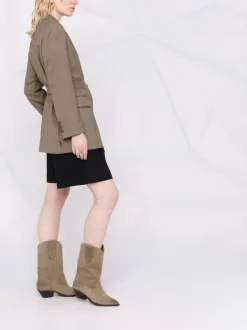 ( Neue Saison ) Maje Blazer Mit Bindegürtel Damen 13 ( Neue Saison ) Maje Blazer Mit Bindegürtel Damen -Outlet MAJE Store 17560038 37697604 600