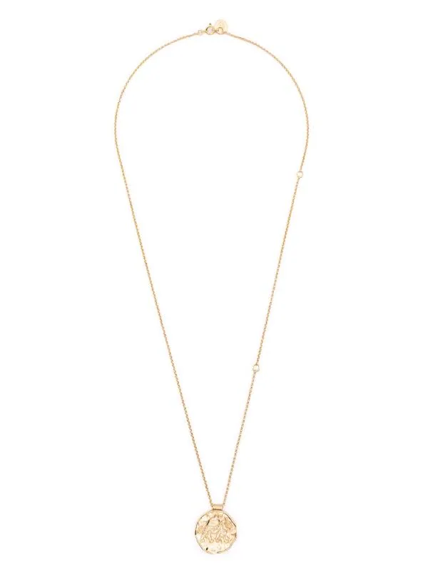 Maje LEO GOLD Halskette Mit Verziertem Löwenanhänger Damen 5 Maje LEO GOLD Halskette Mit Verziertem Löwenanhänger Damen – Bild 3