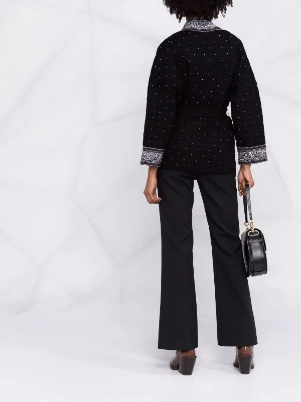 ( Neue Saison ) Maje Mondana Steppjacke Black 6 ( Neue Saison ) Maje Mondana Steppjacke Black – Bild 4