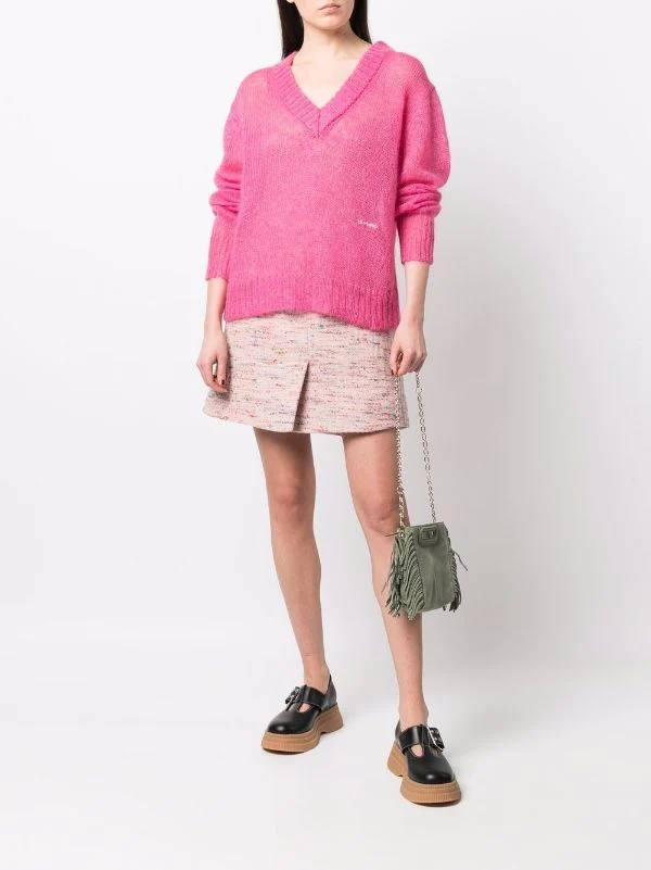 ( Permanente Kollektion ) Maje Mini M Tasche OLIVE 4 ( Permanente Kollektion ) Maje Mini M Tasche OLIVE – Bild 2