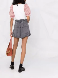 ( Exklusiv ) Maje 0101 ECRU Gestricktes T-Shirt Damen 11 ( Exklusiv ) Maje 0101 ECRU Gestricktes T-Shirt Damen -Outlet MAJE Store 17560100 36921711 600