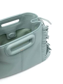 ( Permanente Kollektion ) Maje Handtasche Aus Leder BLEU CELADON 12 ( Permanente Kollektion ) Maje Handtasche Aus Leder BLEU CELADON -Outlet MAJE Store 17560108 38970954 600