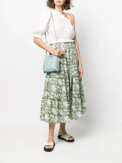 ( Permanente Kollektion ) Maje Handtasche Aus Leder BLEU CELADON 9 ( Permanente Kollektion ) Maje Handtasche Aus Leder BLEU CELADON -Outlet MAJE Store 17560108 38972199 600