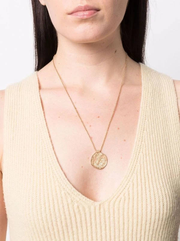 ( Permanente Kollektion ) Maje VIRGO Halskette Mit Verziertem Jungfrau-Anhänger Damen 4 ( Permanente Kollektion ) Maje VIRGO Halskette Mit Verziertem Jungfrau-Anhänger Damen – Bild 2