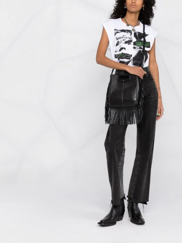 ( Neue Saison ) Maje M Umhängetasche Damen 4 ( Neue Saison ) Maje M Umhängetasche Damen – Bild 2