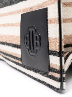 ( Neue Saison ) Maje 2517 BLACK Shopper Mit Logo-Patches Damen 8 ( Neue Saison ) Maje 2517 BLACK Shopper Mit Logo-Patches Damen -Outlet MAJE Store 17560133 37123195 600