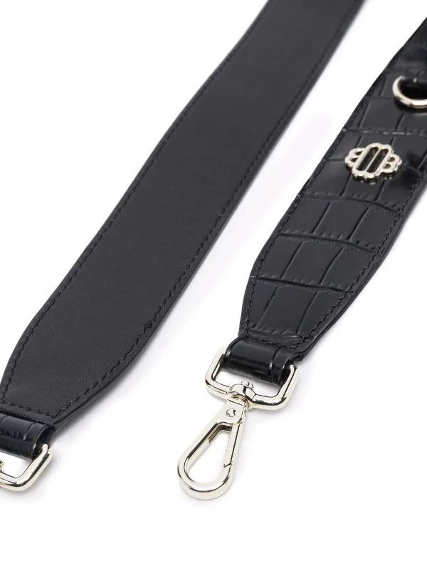 ( Permanente Kollektion ) Maje Lover Schulterriemen Mit Kroko-Effekt 2517 BLACK 4 ( Permanente Kollektion ) Maje Lover Schulterriemen Mit Kroko-Effekt 2517 BLACK – Bild 2