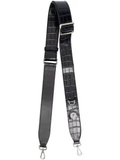 ( Permanente Kollektion ) Maje Lover Schulterriemen Mit Kroko-Effekt 2517 BLACK