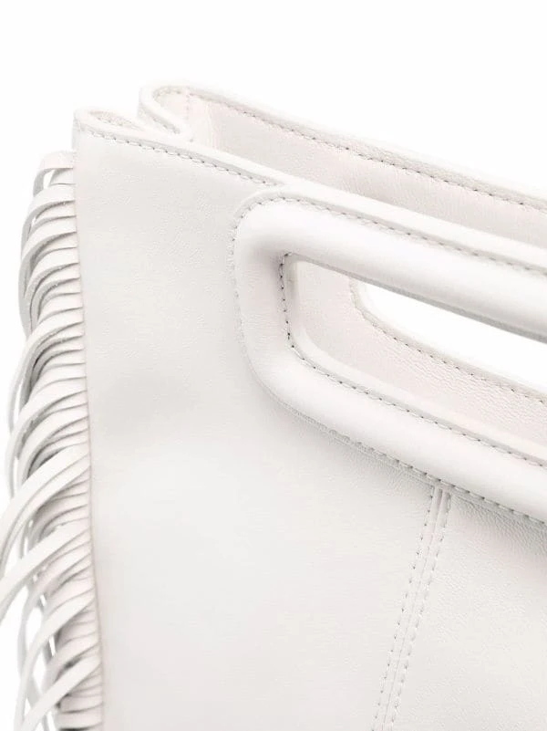 ( Neue Saison ) Maje 0101 ECRU M Rockstud Handtasche Damen 7 ( Neue Saison ) Maje 0101 ECRU M Rockstud Handtasche Damen – Bild 5