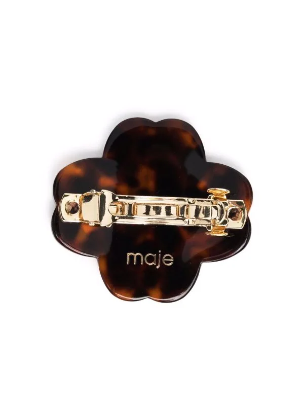 ( Neue Saison ) Maje Haarspange Mit Kleeblattform Damen 4 ( Neue Saison ) Maje Haarspange Mit Kleeblattform Damen – Bild 2