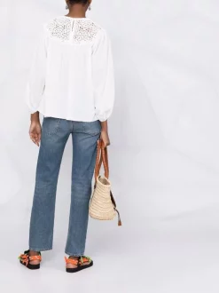 ( Neue Saison ) Maje Gepunktete Bluse Damen -Outlet MAJE Store 17575739 38223774 600