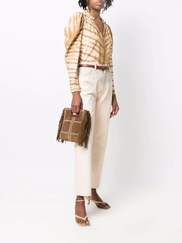 ( Neue Saison ) Maje Handtasche Aus Wildleder TOBACCO 4 ( Neue Saison ) Maje Handtasche Aus Wildleder TOBACCO – Bild 2