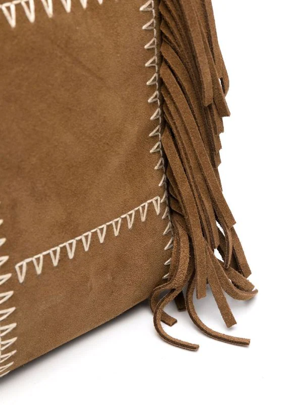 ( Neue Saison ) Maje Handtasche Aus Wildleder TOBACCO 6 ( Neue Saison ) Maje Handtasche Aus Wildleder TOBACCO – Bild 4