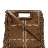 ( Neue Saison ) Maje Handtasche Aus Wildleder TOBACCO 2 ( Neue Saison ) Maje Handtasche Aus Wildleder TOBACCO -Outlet MAJE Store 17586304 38749689 600