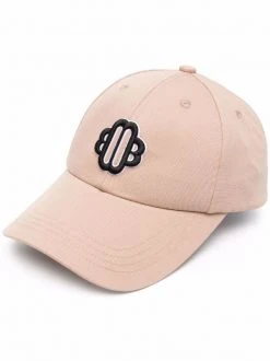 ( Neue Saison ) Maje MASTIC BEIGE Baseballkappe Mit Logo-Patch Damen