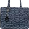 ( Neue Saison ) Maje Gemusterte Handtasche INDIGO 1 ( Neue Saison ) Maje Gemusterte Handtasche INDIGO -Outlet MAJE Store 17676706 38622348 600