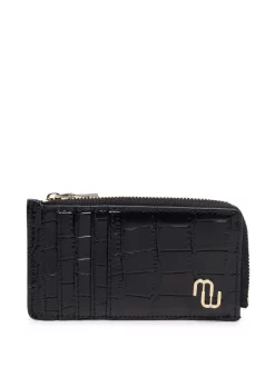 ( Permanente Kollektion ) Maje 2517 NOIR Selma Portemonnaie Mit Prägung Damen