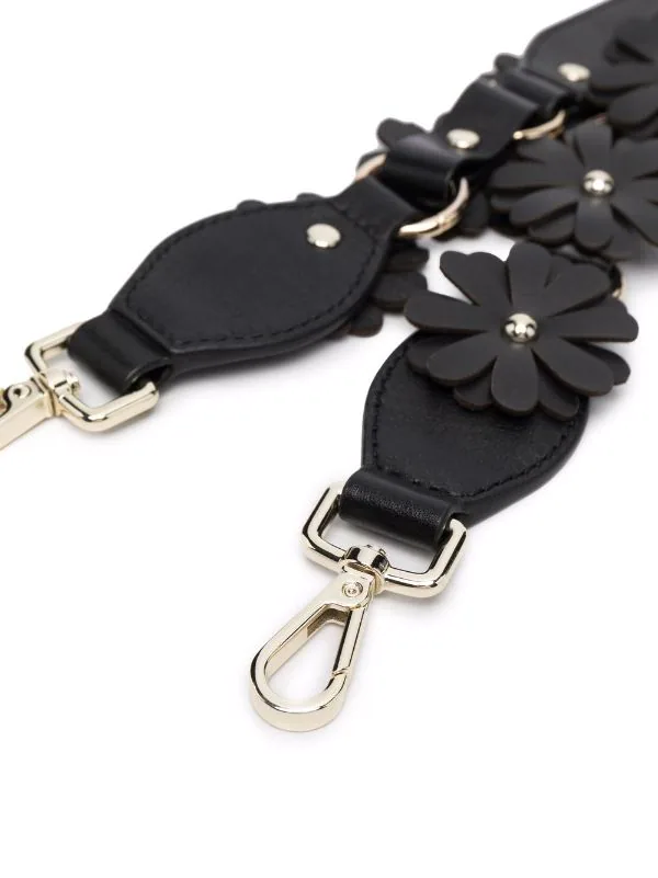 ( Neue Saison ) Maje 2517 NOIR Schulterriemen Mit Blumenapplikation Damen 4 ( Neue Saison ) Maje 2517 NOIR Schulterriemen Mit Blumenapplikation Damen – Bild 2