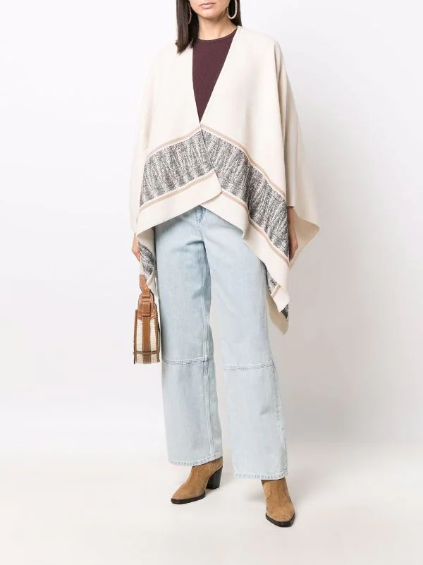 ( Neue Saison ) Maje Poncho Im Oversized-Look Damen 4 ( Neue Saison ) Maje Poncho Im Oversized-Look Damen – Bild 2