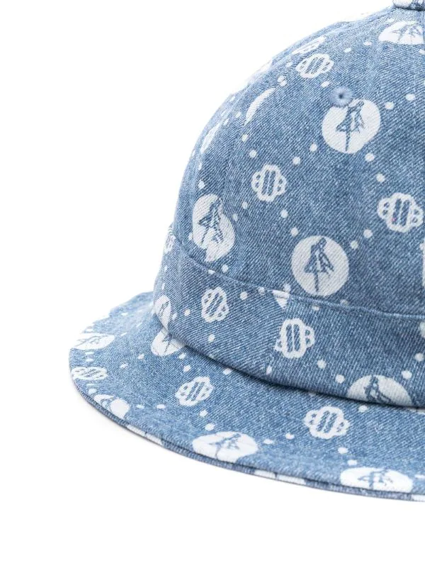 Maje X Sailor Moon Jeanshut Mit Monogramm-Print Damen 4 Maje X Sailor Moon Jeanshut Mit Monogramm-Print Damen – Bild 2