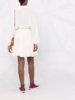 ( Neue Saison ) Maje Hemdkleid Mit Gürtel Damen 13 ( Neue Saison ) Maje Hemdkleid Mit Gürtel Damen -Outlet MAJE Store 18032790 38214056 600