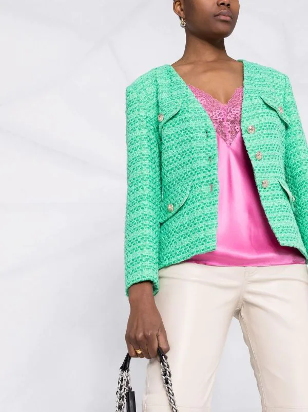 ( Neue Saison ) Maje Camisole-Seidentop Mit Spitzenbesatz CANDY PINK 7 ( Neue Saison ) Maje Camisole-Seidentop Mit Spitzenbesatz CANDY PINK – Bild 5