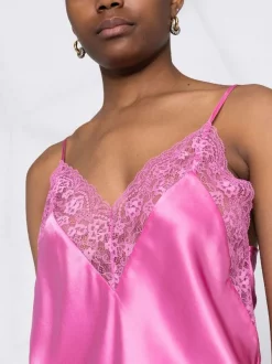 ( Neue Saison ) Maje Camisole-Seidentop Mit Spitzenbesatz CANDY PINK 10 ( Neue Saison ) Maje Camisole-Seidentop Mit Spitzenbesatz CANDY PINK -Outlet MAJE Store 18032806 38208161 600