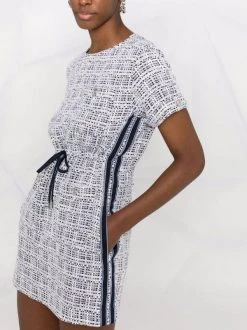 ( Neue Saison ) Maje Kleid Mit Kordelzug Blue 10 ( Neue Saison ) Maje Kleid Mit Kordelzug Blue -Outlet MAJE Store 18032807 38222316 600