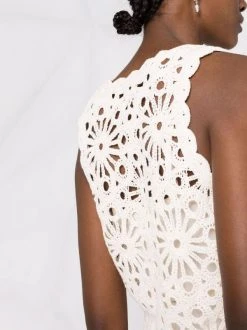 ( Neue Saison ) Maje Ecru Top Aus Floralem Häkelstrick Damen 10 ( Neue Saison ) Maje Ecru Top Aus Floralem Häkelstrick Damen -Outlet MAJE Store 18032808 38222407 600