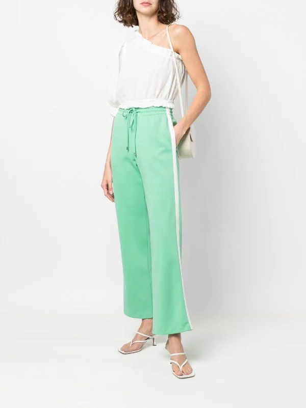 ( Neue Saison ) Maje VERT GREEN Jogginghose Mit Seitenstreifen Damen 4 ( Neue Saison ) Maje VERT GREEN Jogginghose Mit Seitenstreifen Damen – Bild 2