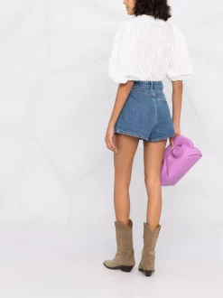 ( Neue Saison ) Maje Oberteil Mit Puffärmeln White 13 ( Neue Saison ) Maje Oberteil Mit Puffärmeln White -Outlet MAJE Store 18032824 38210830 600