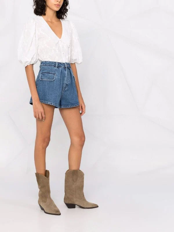 ( Neue Saison ) Maje Oberteil Mit Puffärmeln White 6 ( Neue Saison ) Maje Oberteil Mit Puffärmeln White – Bild 4