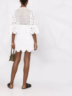 ( Neue Saison ) Maje White Gehäkeltes Kleid Damen 13 ( Neue Saison ) Maje White Gehäkeltes Kleid Damen -Outlet MAJE Store 18032825 38212176 600