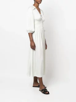 ( Neue Saison ) Maje Green Mittellanges Kleid Damen 9 ( Neue Saison ) Maje Green Mittellanges Kleid Damen -Outlet MAJE Store 18032845 39769829 600