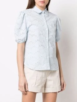 ( Neue Saison ) Maje 0524 BLEU CIEL Klassisches Hemd Damen 9 ( Neue Saison ) Maje 0524 BLEU CIEL Klassisches Hemd Damen -Outlet MAJE Store 18032846 38755639 600