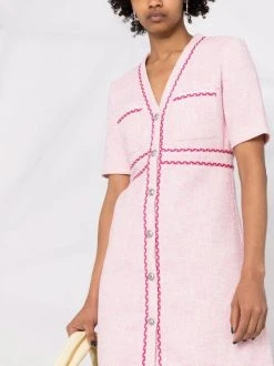 ( Neue Saison ) Maje ROSE Rirose Minikleid Damen -Outlet MAJE Store 18033271 38197133 600